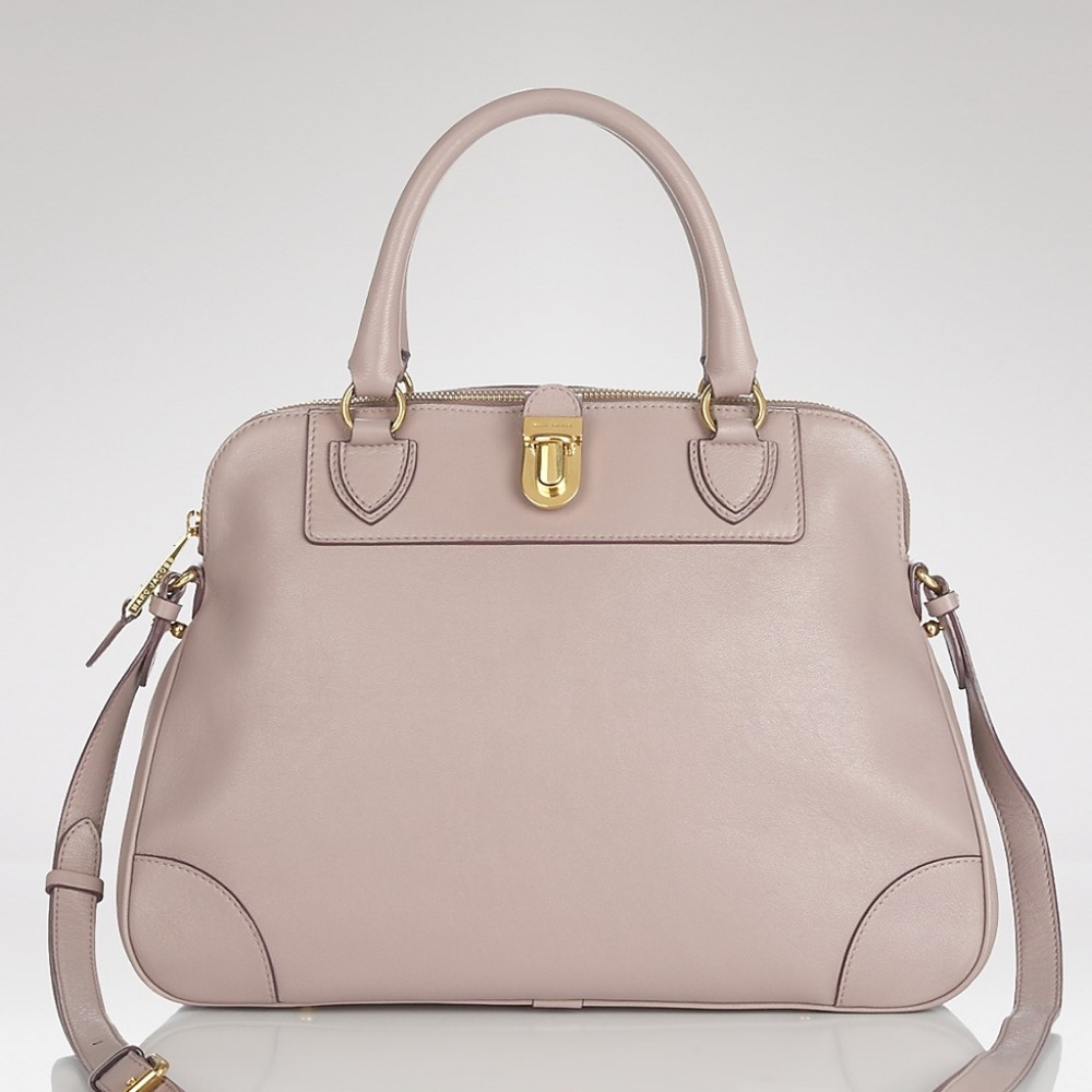 Marc Jacob Whitney Satchel Gray rose